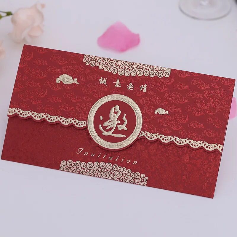Manufacturers selling wedding invitations, invitations and other foreign trade conference invitation.
