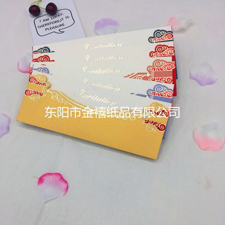 Manufacturers selling wedding invitations, invitations and other foreign trade conference invitation.