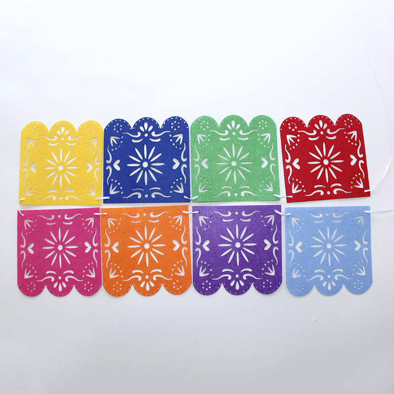 Factory Direct Sales Colorful Triangle Square Hollow out Garland Pinata Pinata Theme Carnival Party Pull Flag Factory Direct Sales Colorful Triangle Square Hollow out Garland Pinata Pinata Theme Carnival Party Pull Flag