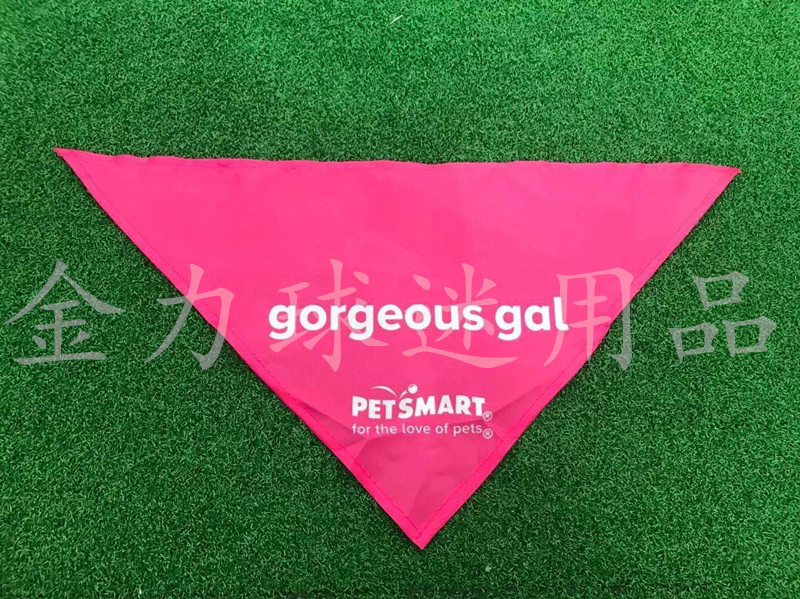 Red triangle scarf pet neck flag flag manufacturers direct sales Red triangle scarf pet neck flag flag manufacturers direct sales