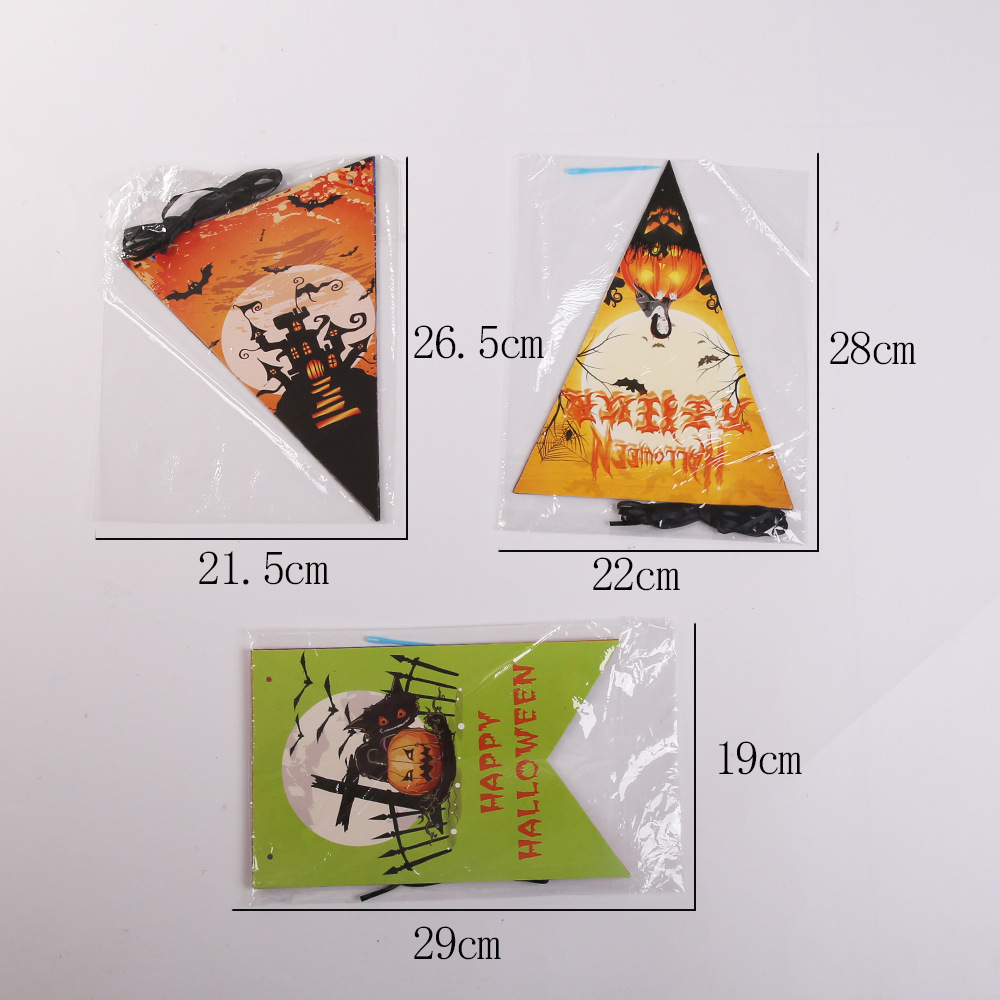 Halloween Triangle Hanging Flag Skull Pumpkin Paper Latte Art Halloween Party Decorations Halloween Hanging Flag Halloween Triangle Hanging Flag Skull Pumpkin Paper Latte Art Halloween Party Decorations Halloween Hanging Flag