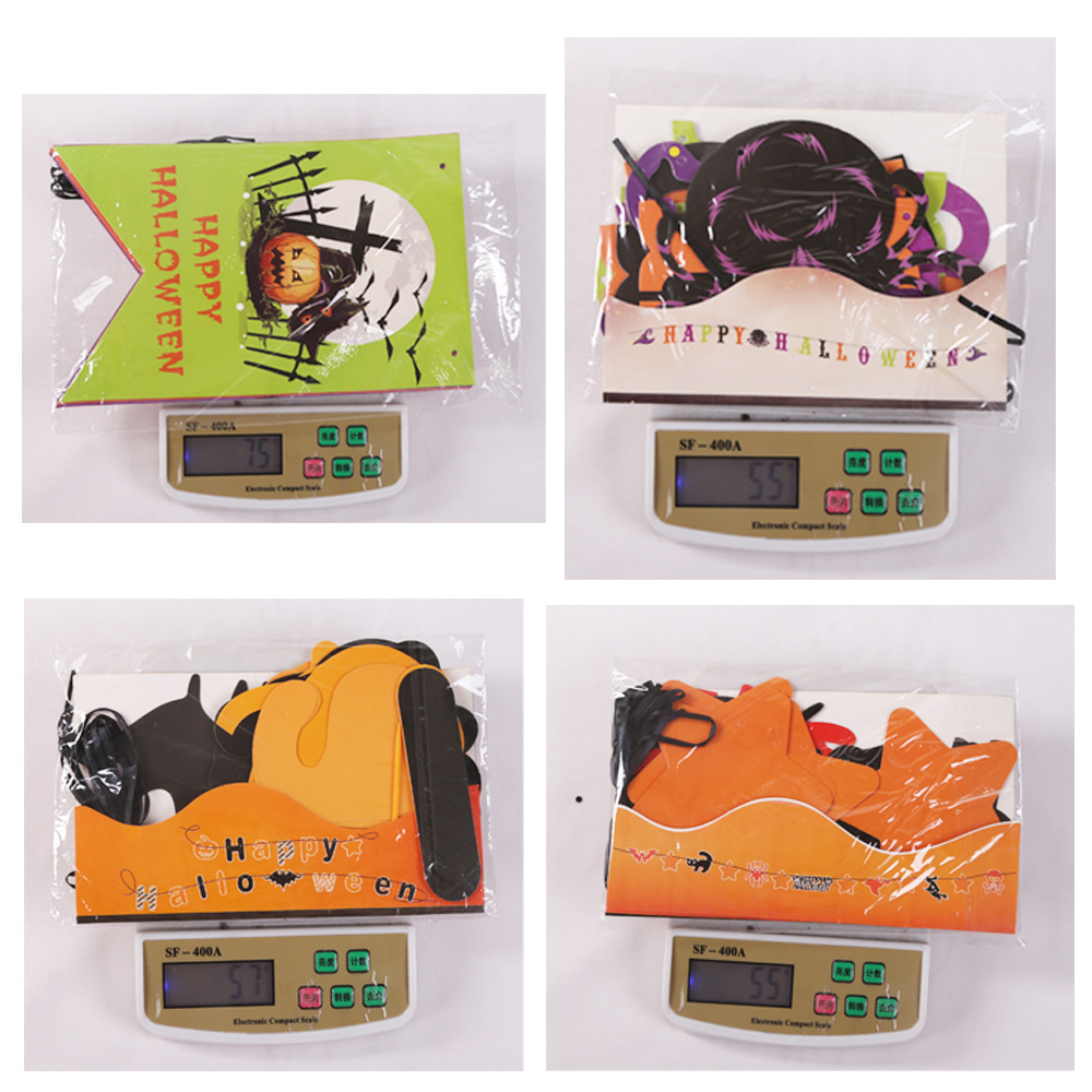 Halloween Triangle Hanging Flag Skull Pumpkin Paper Latte Art Halloween Party Decorations Halloween Hanging Flag Halloween Triangle Hanging Flag Skull Pumpkin Paper Latte Art Halloween Party Decorations Halloween Hanging Flag