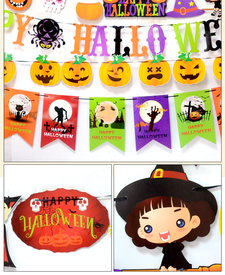 Halloween Party Decorations Halloween Triangle Hanging Flag Bat Skull Pumpkin Paper Latte Art Halloween Hanging Flag Halloween Party Decorations Halloween Triangle Hanging Flag Bat Skull Pumpkin Paper Latte Art Halloween Hanging Flag
