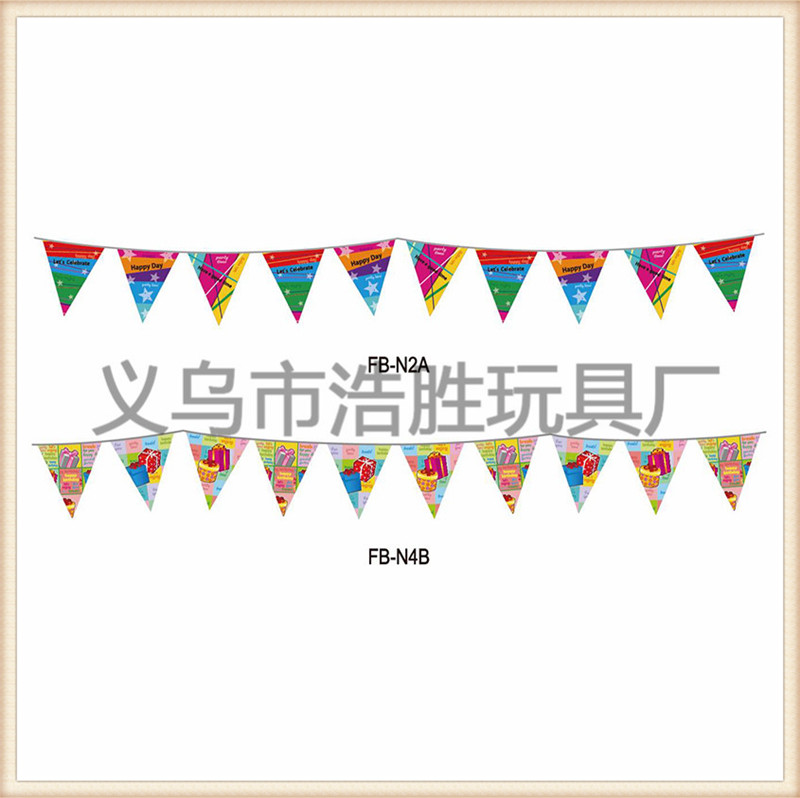 Small colorful flags triangle string flag birthday party arrangement pennant decorative items wedding supplies Small colorful flags triangle string flag birthday party arrangement pennant decorative items wedding supplies