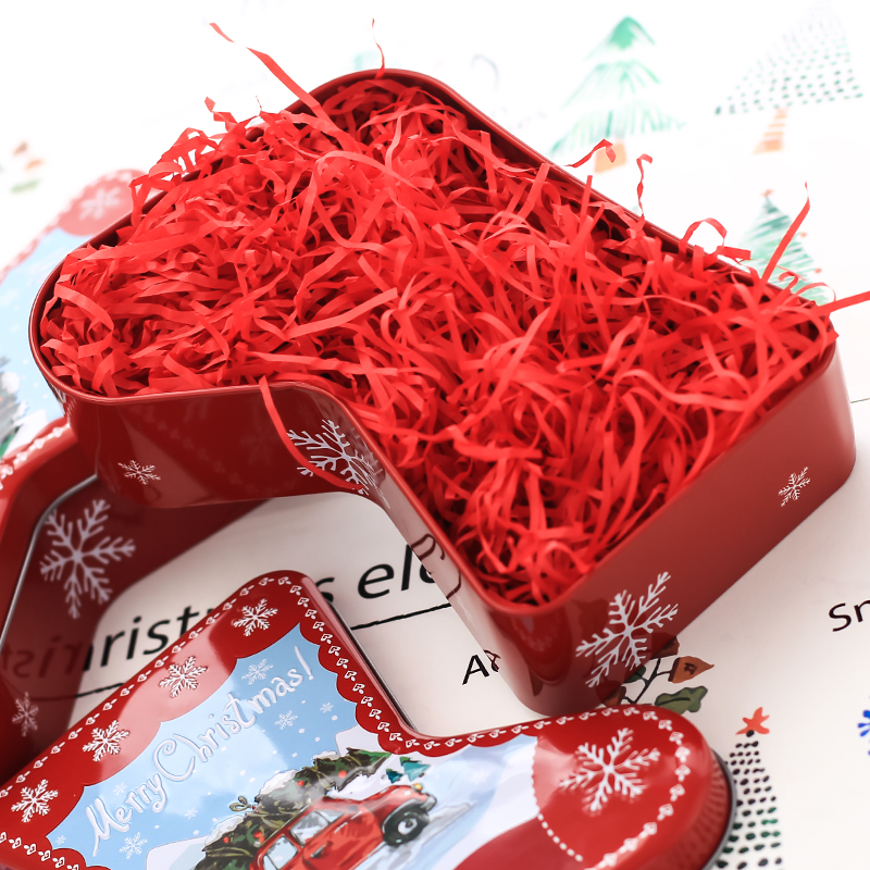 Best-selling new creative individuality christmas Christmas Eve gift pack large tinplate candy box