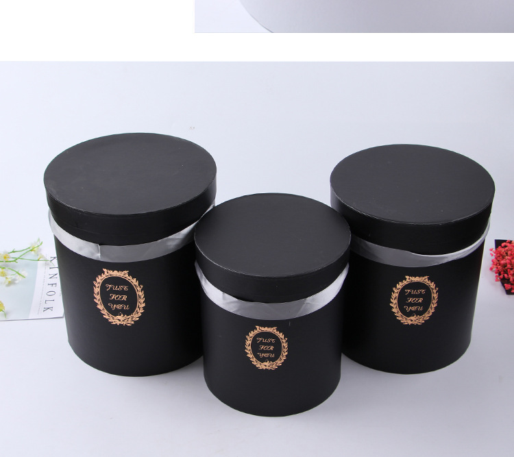 Flower box gift box three-piece set of flowers box candy box cosmetic box gift box customized Flower box gift box three-piece set of flowers box candy box cosmetic box gift box customized
