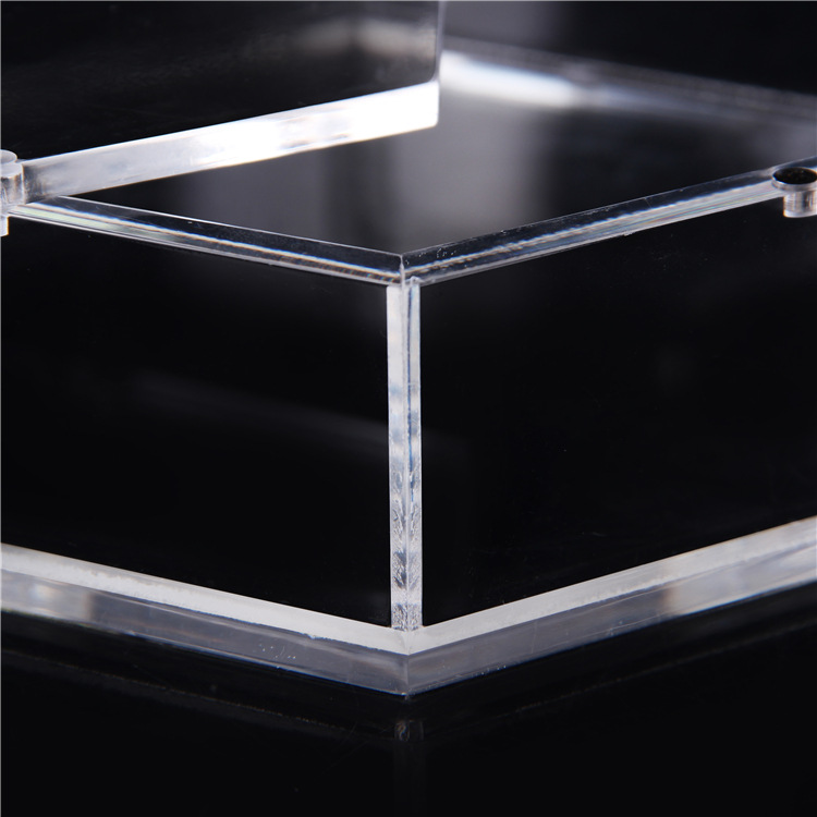 Acrylic hexagon display box wholesale plexiglass candy box storage box manufacturers customized