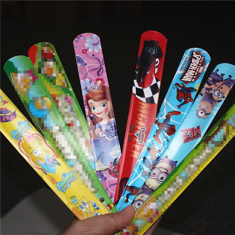 Cartoon Ring Pop Silicone Racket Hand Strap Reflective Wrist Strap PVC Small Gifts for Children Wholesale Cartoon Ring Pop Silicone Racket Hand Strap Reflective Wrist Strap PVC Small Gifts for Children Wholesale