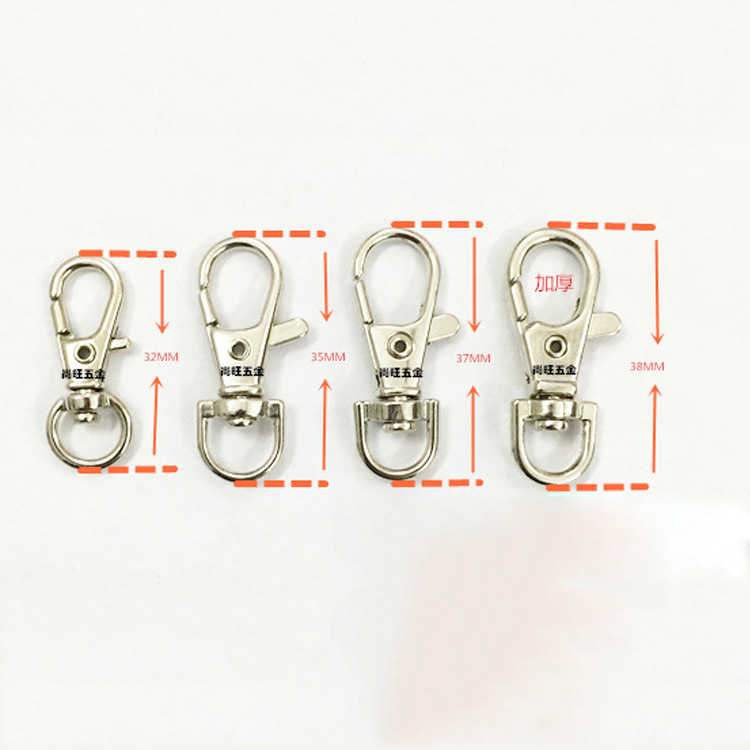 Wrist Hanging Small Buckle Hooks Key Ring Lobster Buckle Snap Hook Slingshot Buckle Ornament Keychain DIY Hardware Accessory Hook Wrist Hanging Small Buckle Hooks Key Ring Lobster Buckle Snap Hook Slingshot Buckle Ornament Keychain DIY Hardware Accessory Hook
