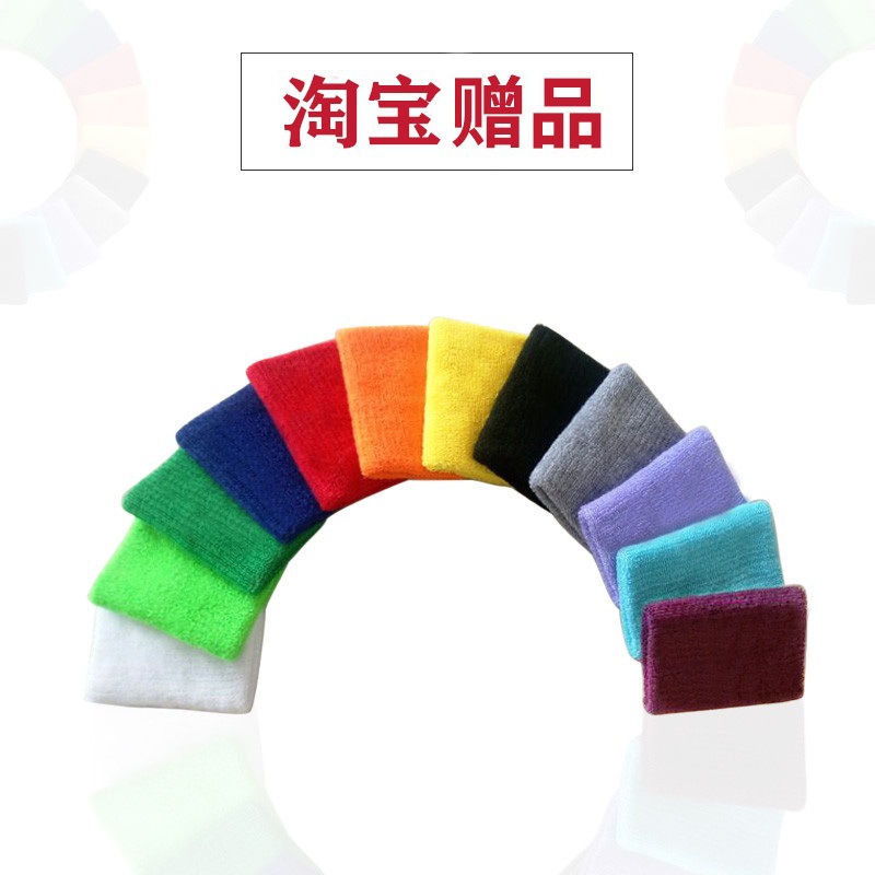 Protective Gear Ins Color Cotton Sweat Absorbing Sports Towel Wristband Basketball Badminton Warm Cuff Wrist Protector