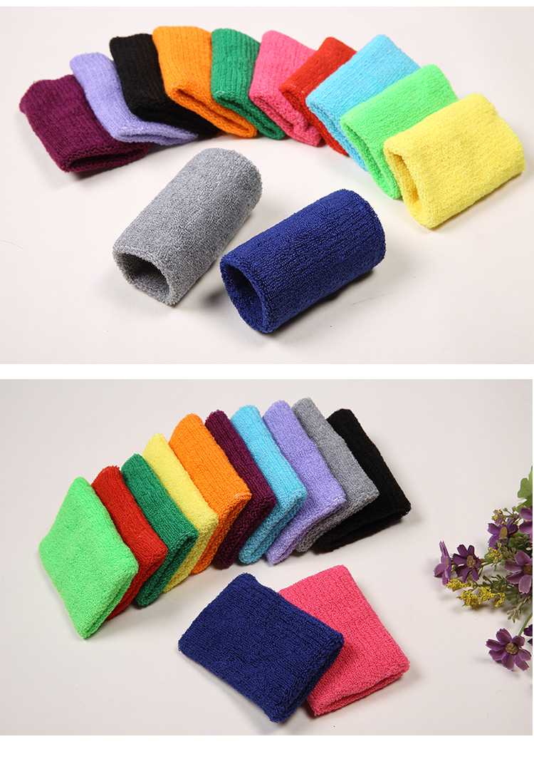Protective Gear Ins Color Cotton Sweat Absorbing Sports Towel Wristband Basketball Badminton Warm Cuff Wrist Protector Protective Gear Ins Color Cotton Sweat Absorbing Sports Towel Wristband Basketball Badminton Warm Cuff Wrist Protector