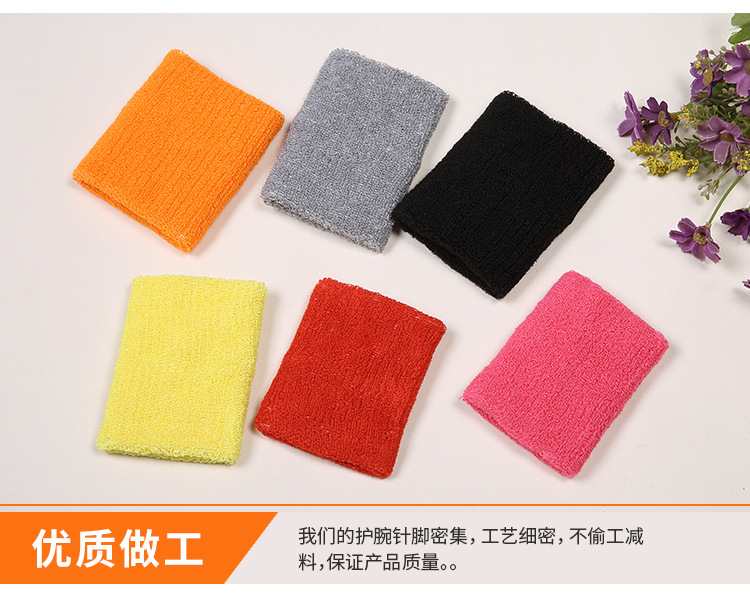 Protective Gear Ins Color Cotton Sweat Absorbing Sports Towel Wristband Basketball Badminton Warm Cuff Wrist Protector Protective Gear Ins Color Cotton Sweat Absorbing Sports Towel Wristband Basketball Badminton Warm Cuff Wrist Protector