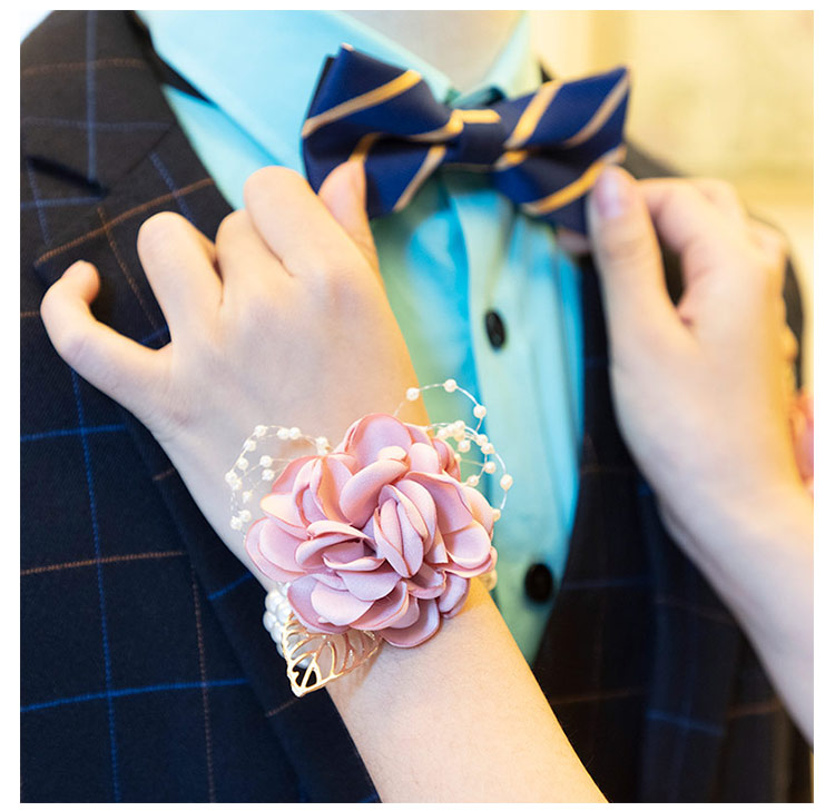 Wedding and Wedding Celebration Supplies Bride Wrist Flower Bridesmaid Group Korean Bracelet Wedding Fabric Simulation Sisters Group Handed Flower Wedding and Wedding Celebration Supplies Bride Wrist Flower Bridesmaid Group Korean Bracelet Wedding Fabric Simulation Sisters Group Handed Flower