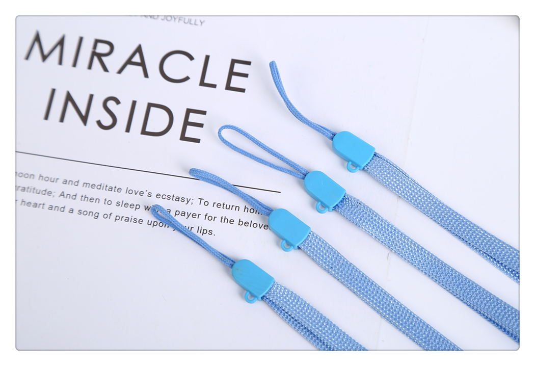 Blue Mobile Phone Lanyard Wrist Chain Carrying Strap Wrist Strap Universal String Elastic Customizable Various Key Strin