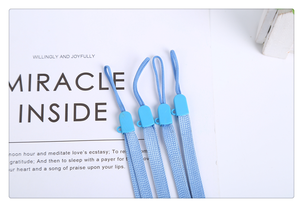 Blue Mobile Phone Lanyard Wrist Chain Carrying Strap Wrist Strap Universal String Elastic Customizable Various Key Strin