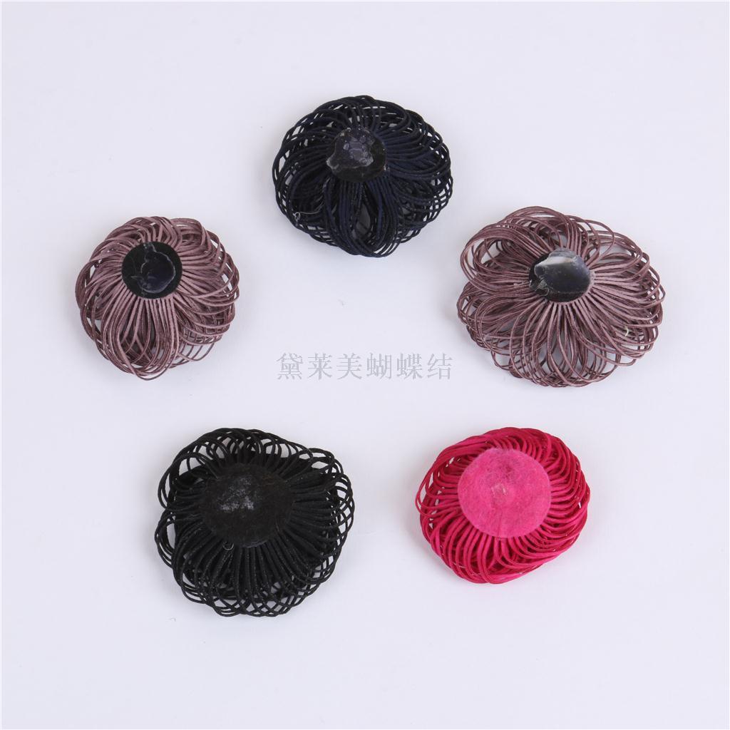 Cloth Handmade Flowers Bow Headdress Flower Shoe Ornament Hat Flower Clothing Accessories Pearl Hat Flower