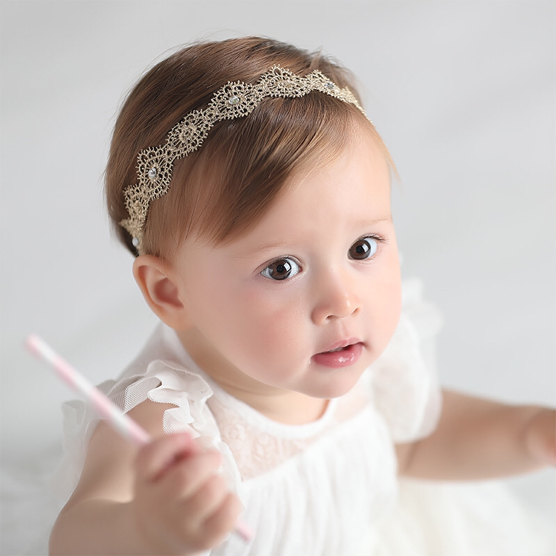 Cross-Border Children&#039;s Hair Accessories Wholesale Baby Hair Band Baby Girls&#039; Hairband Headdress Flowers Headdress Flower Amazon Direct Sales