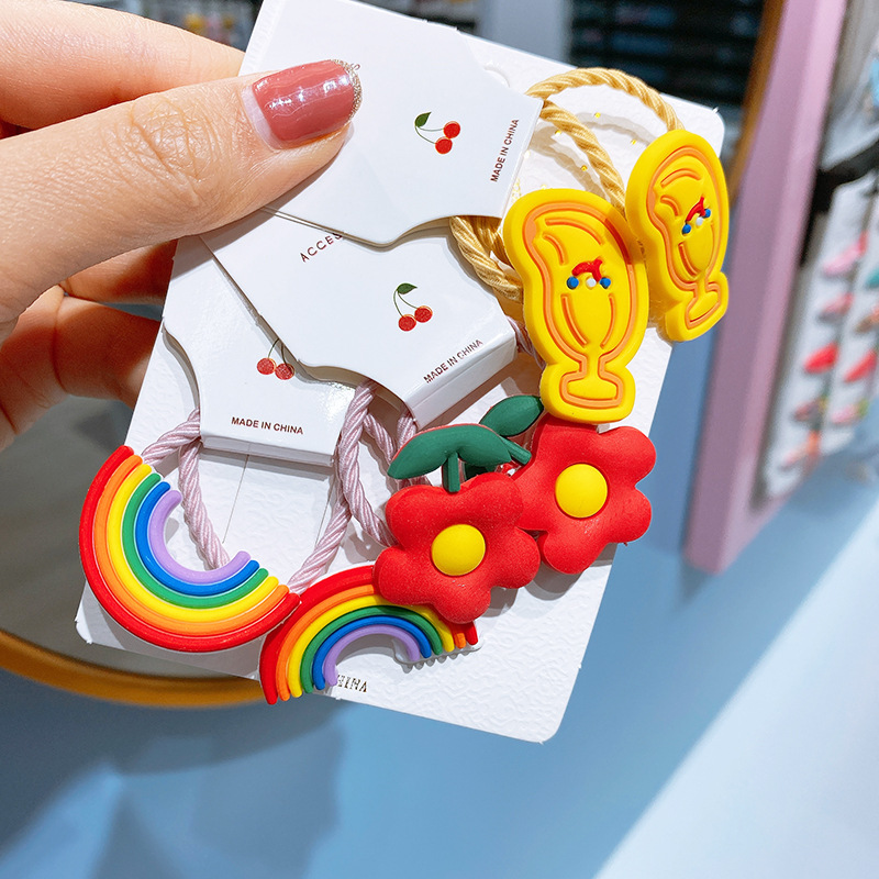 Children Hair Accessories Baby Hair Ring Little Girl Hair Elastic Band Princess Girls Headdress Head Flowers Hair Rope Belt Tire Children Hair Accessories Baby Hair Ring Little Girl Hair Elastic Band Princess Girls Headdress Head Flowers Hair Rope Belt Tire