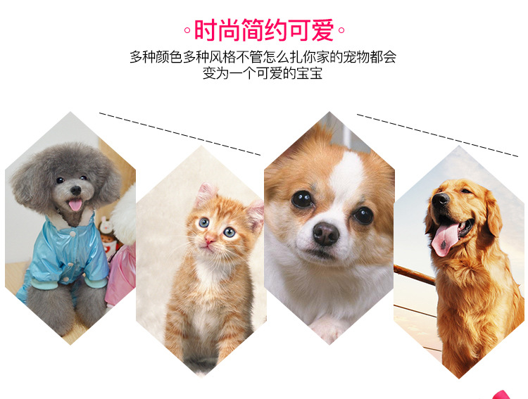 Headdress Pet Supplies Dog Printing Flowers Print Bow Rubber Hand with Flower Style Maltese Yorkshire Teddy