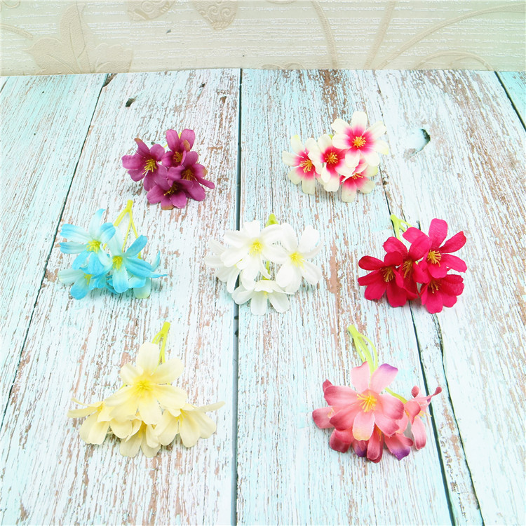 Idyllic 4 Ono Chrysanthemum Artificial Flowers Wholesale Handmade DIY Headdress Hat Flower Decorations Artificial Flowers