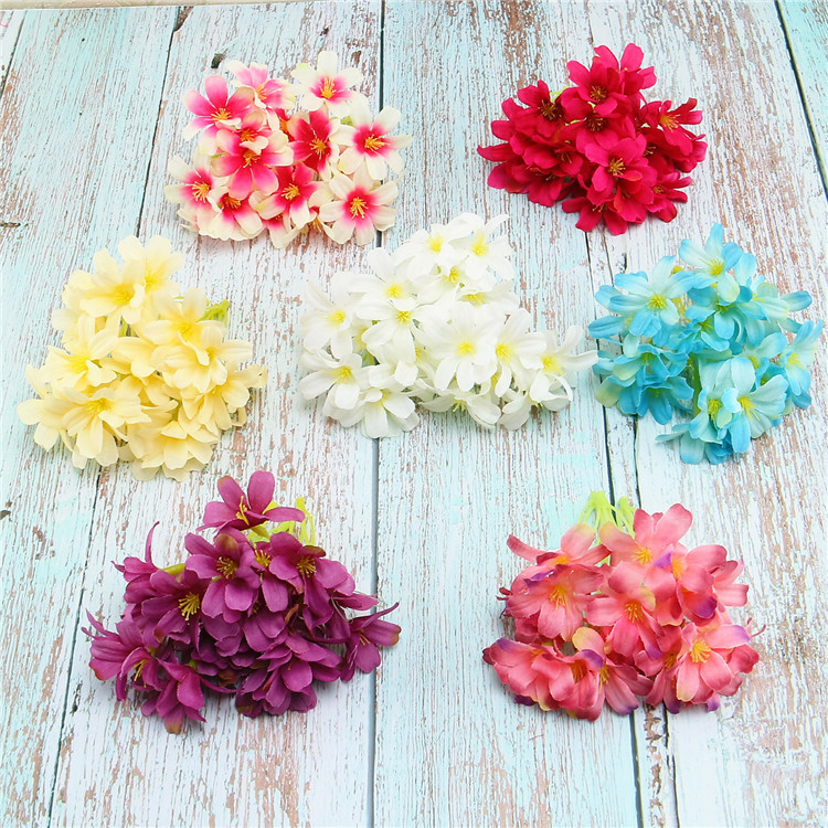 Idyllic 4 Ono Chrysanthemum Artificial Flowers Wholesale Handmade DIY Headdress Hat Flower Decorations Artificial Flowers