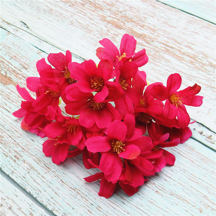 Idyllic 4 Ono Chrysanthemum Artificial Flowers Wholesale Handmade DIY Headdress Hat Flower Decorations Artificial Flowers