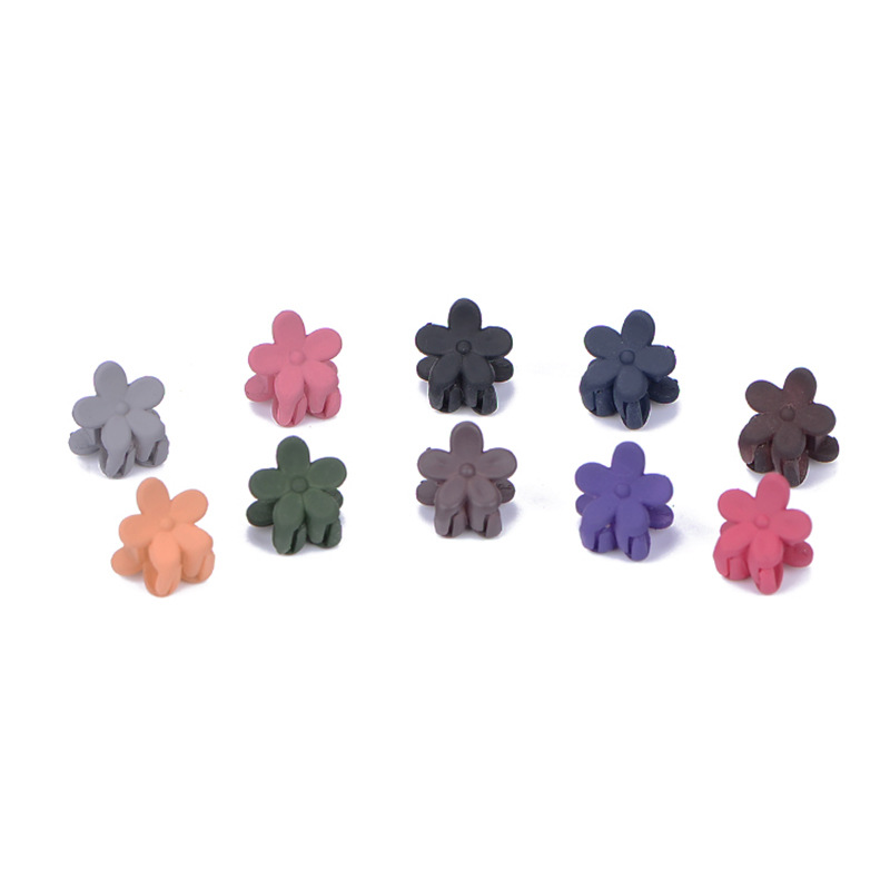Children&#039;s Princess Updo Small Jaw Clip Japanese and Korean Mini Flowers Hairpin Headdress Grip Bang Clip Xuan Ya Same Hair Clip