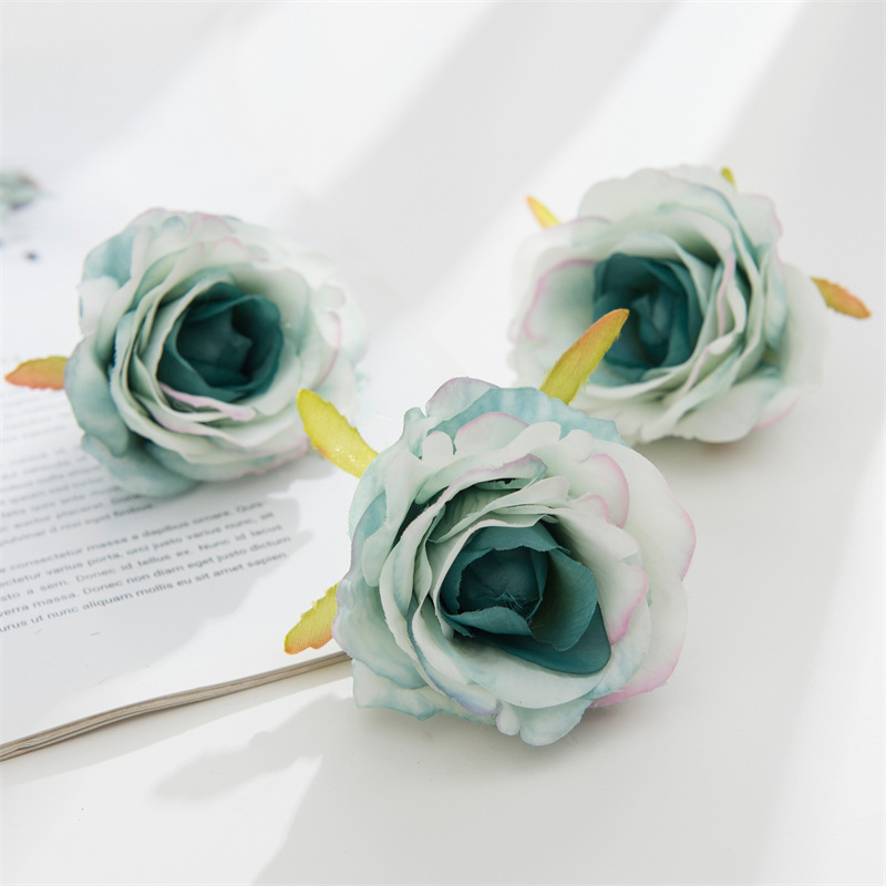 Hot Sale Artificial Rose Rose Perianth Headdress Flower Wall Flower DIY Handmade Flowers Wedding Decoration
