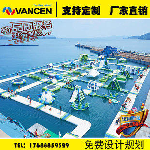 Manufacturers custom PVC large outdoor cartoon inflatable slide combination children's inflatable castle bouncy bed toys