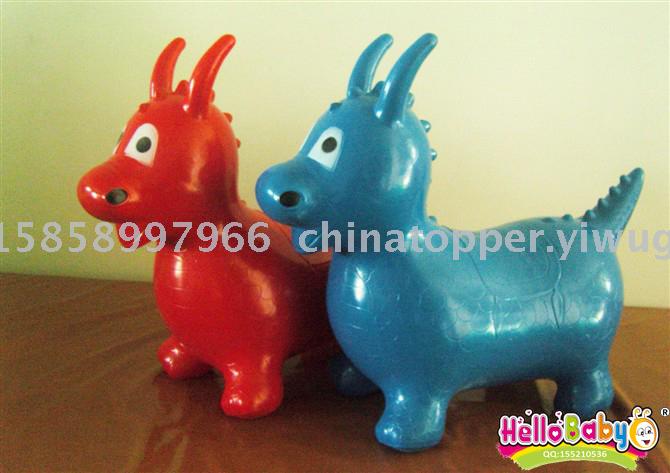 Jumping horse, inflatable PVC bouncy zebra, horse, deer