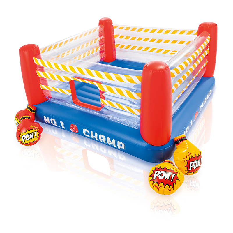 INTEX children's bouncy castle indoor bouncy bed small bouncy bed play house naughty castle toys wholesale