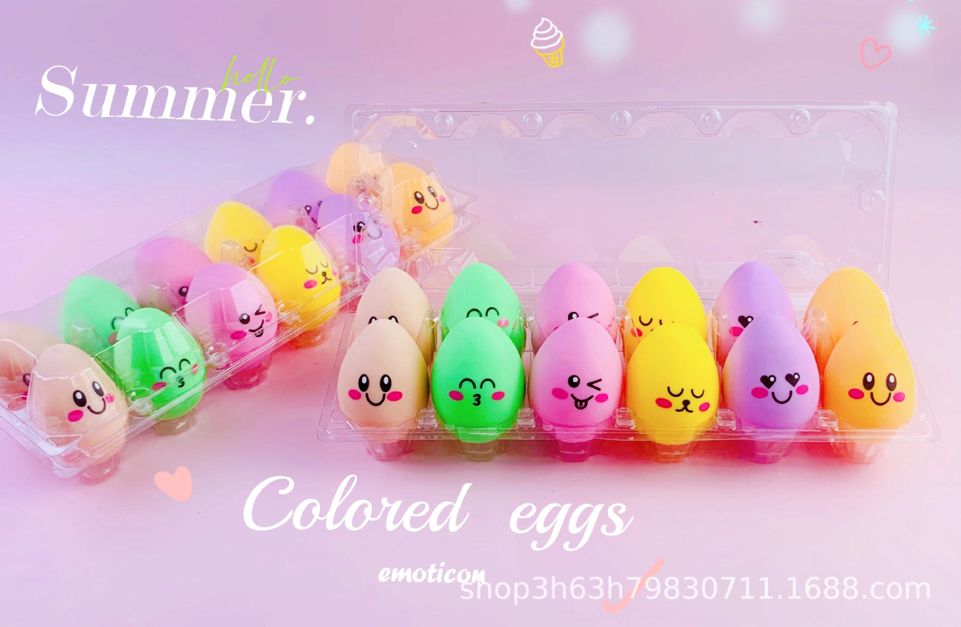 New Color Bouncy Egg Squeezing Toy Decompression Artifact Vent Toys New Color Bouncy Egg Squeezing Toy Decompression Artifact Vent Toys