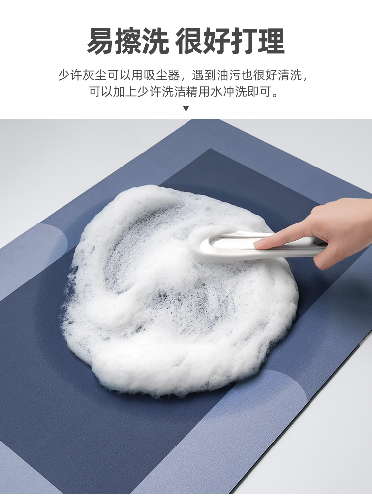 Kitchen Floor Mat Carpet Washable Erasable Carpet Oil-Proof Waterproof Non-Slip Absorbent Floor Mat Stain-Resistant Bouncy Rubber Pad Kitchen Floor Mat Carpet Washable Erasable Carpet Oil-Proof Waterproof Non-Slip Absorbent Floor Mat Stain-Resistant Bouncy Rubber Pad