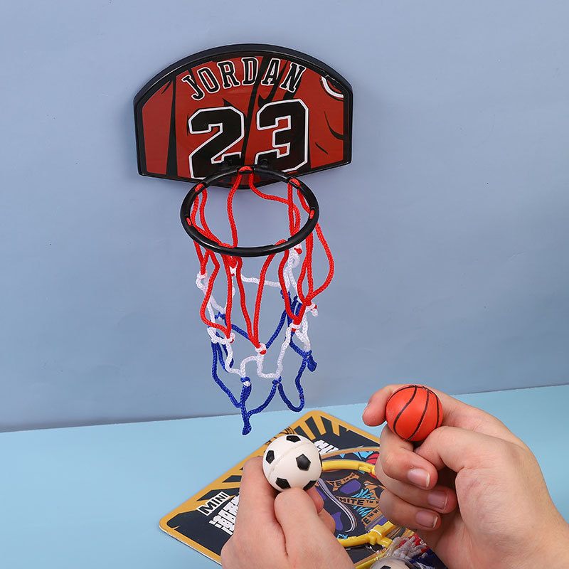 Creative Mini Shooting Trainer Set Children Student 3cm Ball Toy Elastic Ball Solid Bouncy Ball
