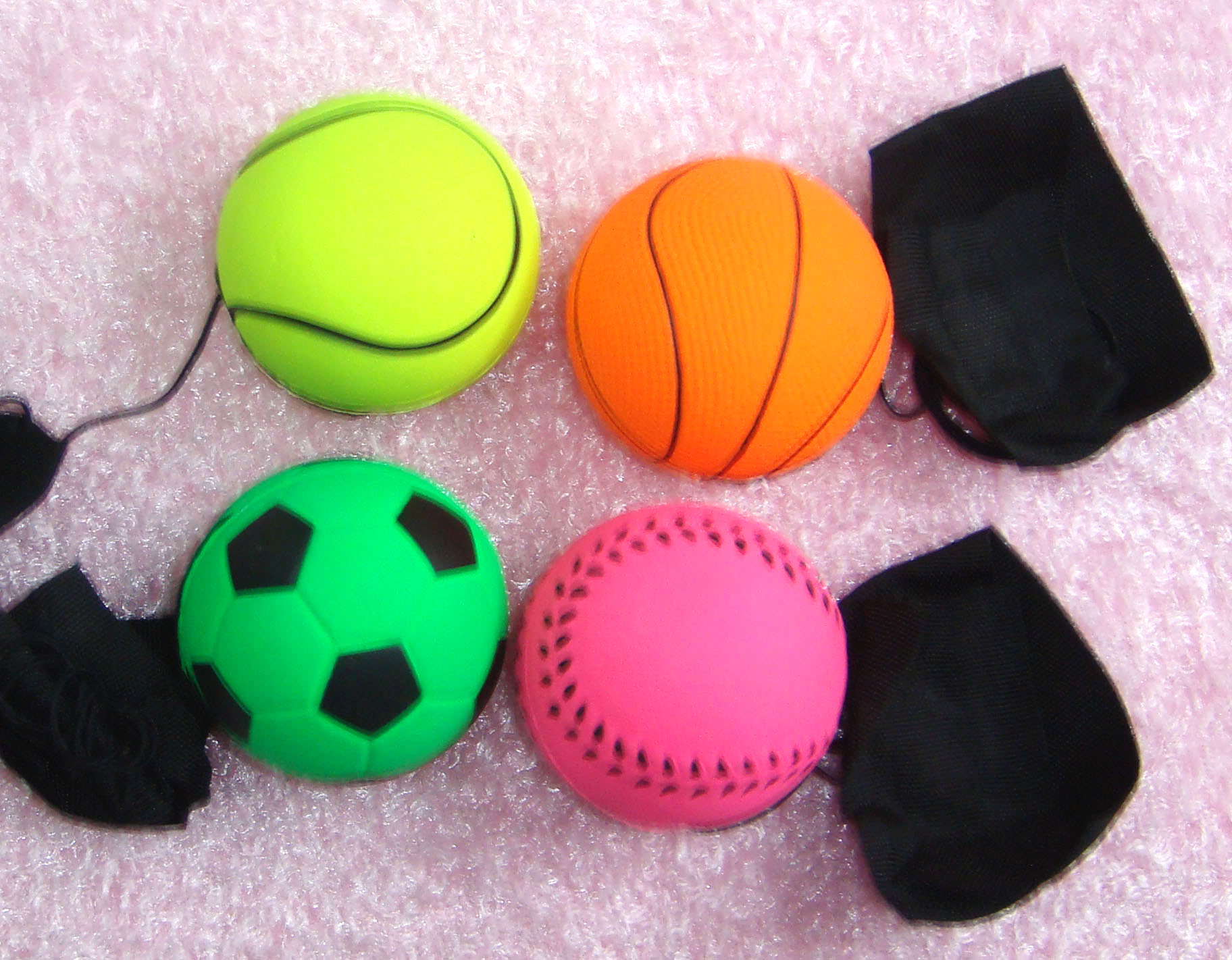 63MM wrist elastic ball, toy bouncy ball, children&#039;s toys, balls,