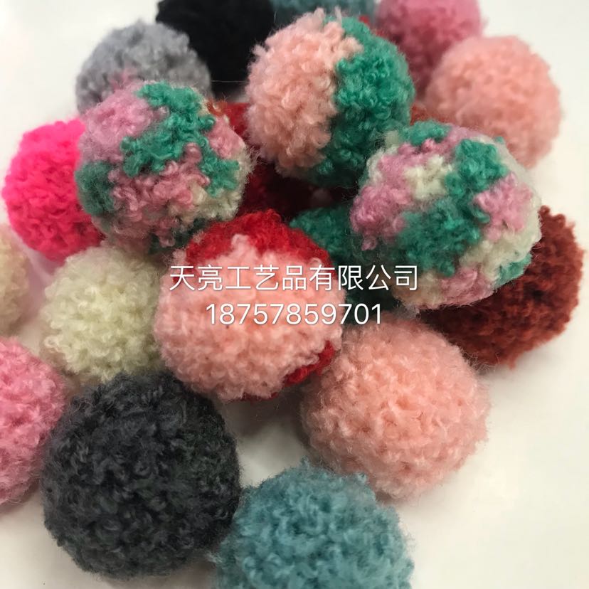New hot style natural hair ball act the role of head act the role of accessories deserve to act the role of material to pledge material soft have bouncy color much