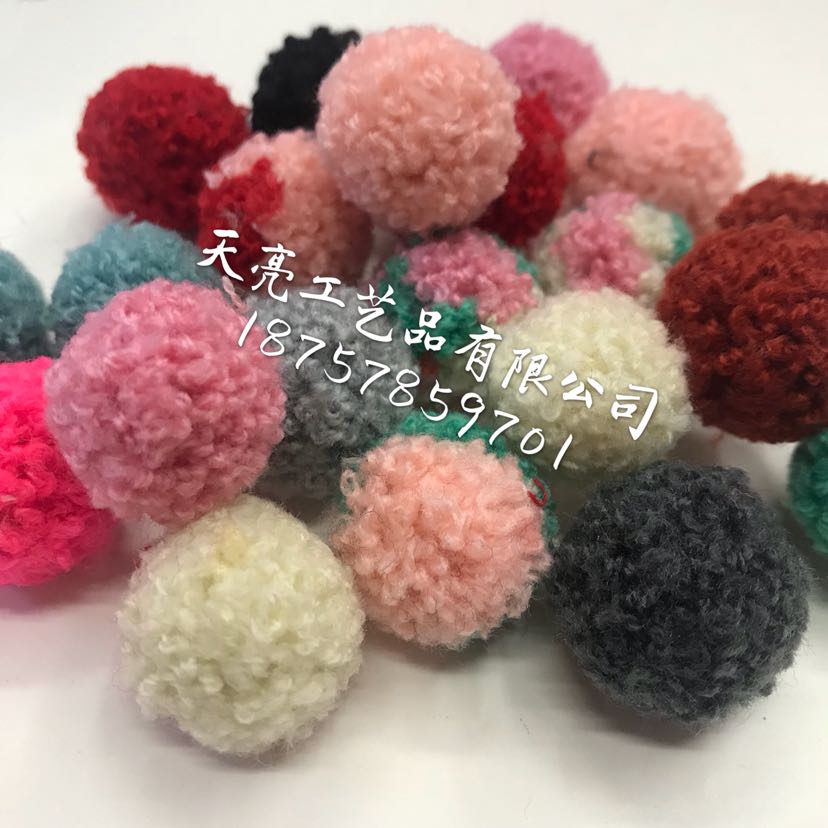 New hot style natural hair ball act the role of head act the role of accessories deserve to act the role of material to pledge material soft have bouncy color much