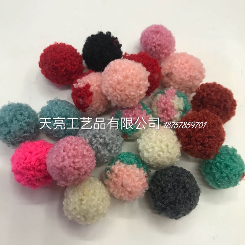 New hot style natural hair ball act the role of head act the role of accessories deserve to act the role of material to pledge material soft have bouncy color much