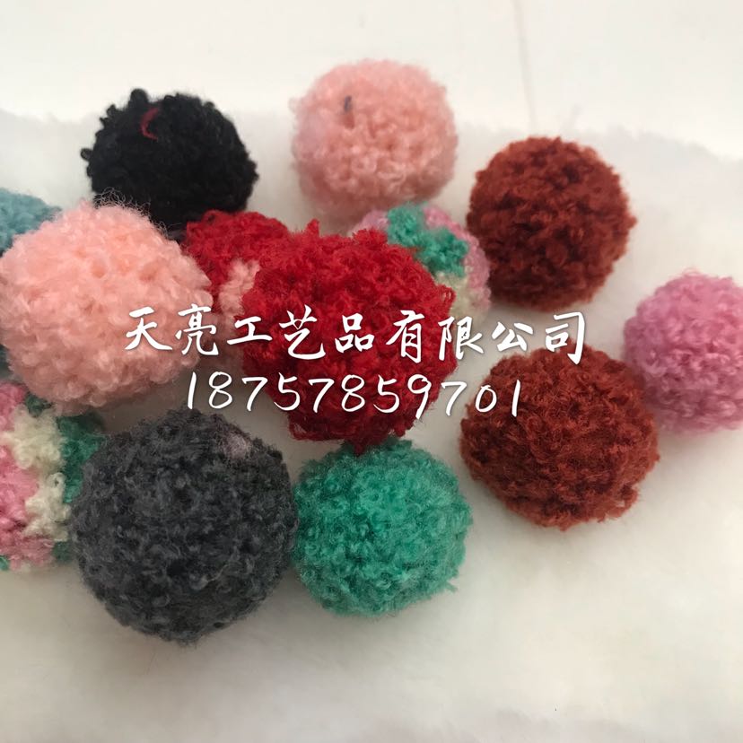 New hot style natural hair ball act the role of head act the role of accessories deserve to act the role of material to pledge material soft have bouncy color much
