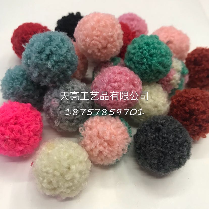 New hot style natural hair ball act the role of head act the role of accessories deserve to act the role of material to pledge material soft have bouncy color much