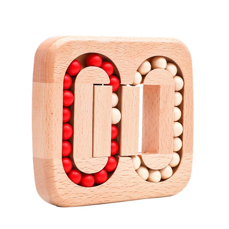 Burr Puzzle Burr Puzzle Adult Intelligence Rubik&#039;s Cube Solution Ring Unlock Science and Education Plane Ball Maze Game Wooden Toy