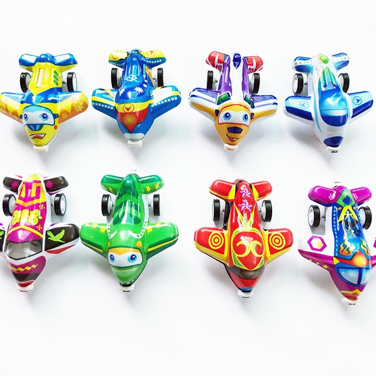 Children&#039;s Cartoon Mini Warrior Small Plane Children&#039;s Simulation Warrior Fighter Model Toy Stall Hot Sale