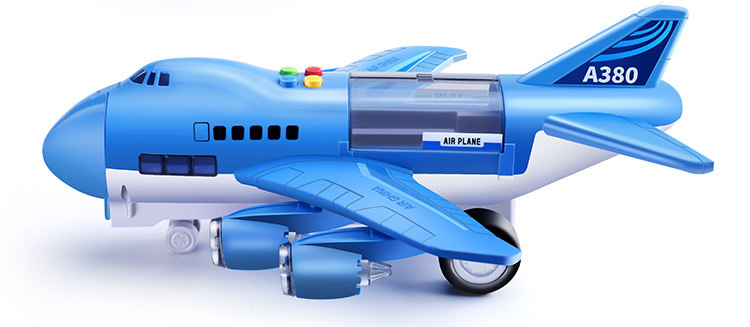 Children's Toy Model Simulation Inertial Story Aircraft Toy Early Education Sound and Light Track Toy Passenger Plane Storage Car Children's Toy Model Simulation Inertial Story Aircraft Toy Early Education Sound and Light Track Toy Passenger Plane Storage Car