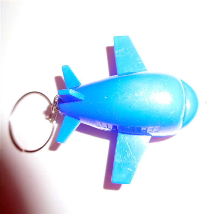 Toy gift Keychain flashlight LED Nightlight hanging card plane