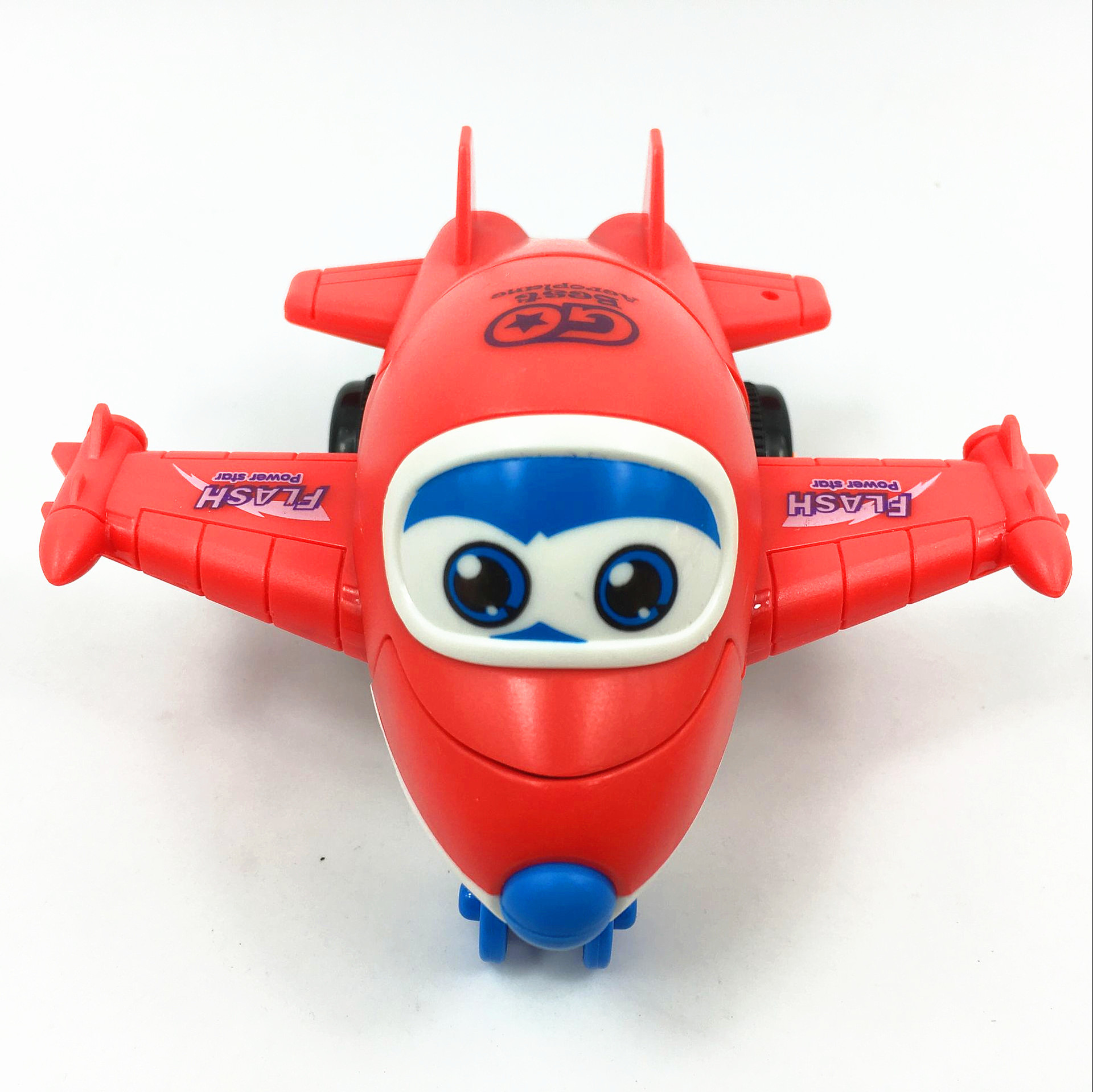 Collision Deformation Small Aircraft Inertial Aircraft Man Deformation Robot Children's Aircraft Model Toy Plane Toy