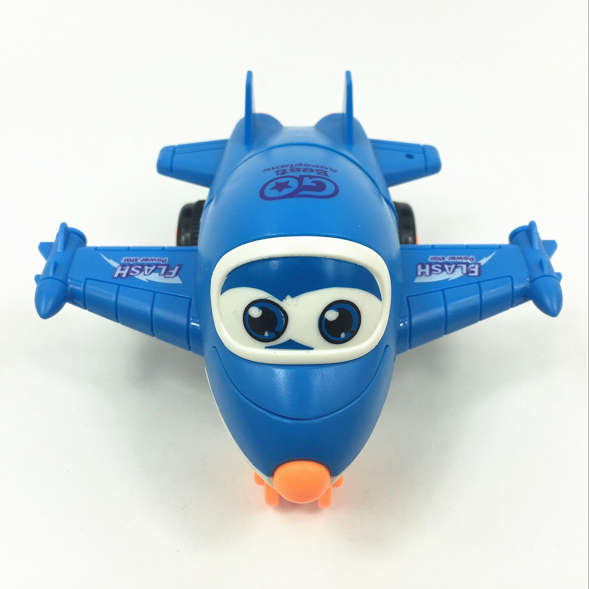 Collision Deformation Small Aircraft Inertial Aircraft Man Deformation Robot Children's Aircraft Model Toy Plane Toy