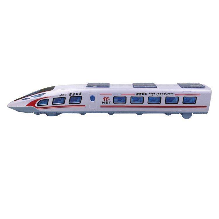 Children&#039;s Electric Universal Wheel CRH Harmony Locomotive Toy Light Music Simulation High-Speed Rail Motorcoach Train Model