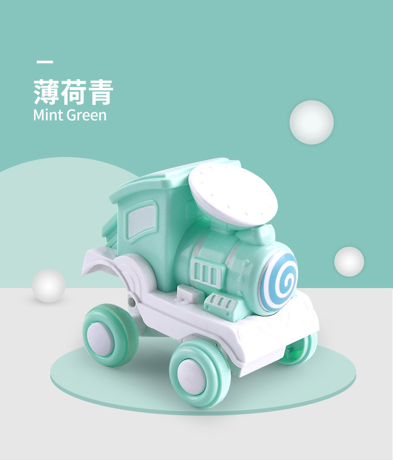 One Piece Dropshipping Best-Seller on Douyin Press Stunt Tilting Small Train Train Toy