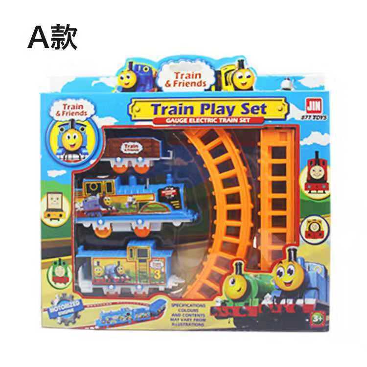 Children&#039;s Thomas Game Pack Track Set Electric Train Toy Gift Set Toy Racing Car