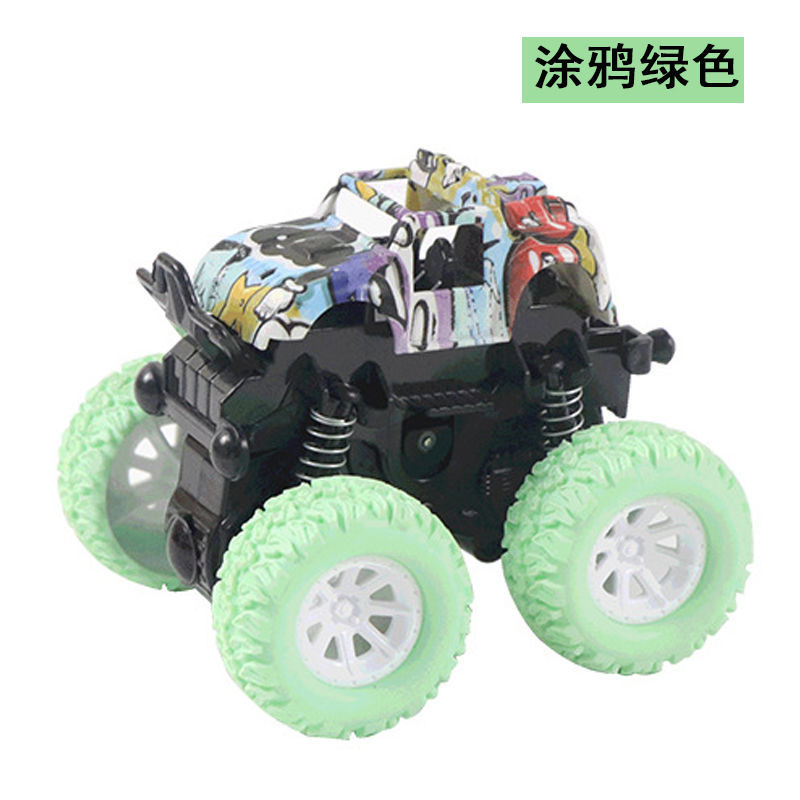 Thomas the Little train toy car track inertial four-wheel-drive SUV children's puzzle model car shock absorbers resistant to fall Thomas the Little train toy car track inertial four-wheel-drive SUV children's puzzle model car shock absorbers resistant to fall